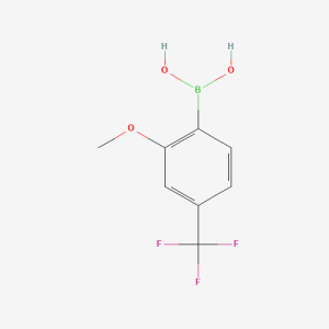 312936-89-3 | 2-METHOXY-4-(TRIFLUOROMETHYL)-PHENYLBORONIC ACID