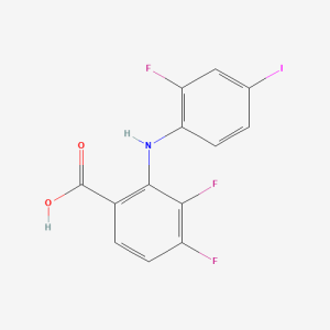 391211-97-5 | 2-(2-Fluoro-4-iodoanilino)-3,4-difluorobenzoic Acid