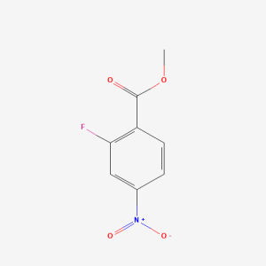 392-09-6 | METHYL 2-FLUORO-4-NITROBENZENECARBOXYLATE