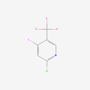 505084-55-9 | 2-chloro-5-(trifluoromethyl)-4-iodopyridine