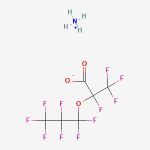 62037-80-3 | Ammonium 2,3,3,3-tetrafluoro-2-(heptafluoropropoxy)propanoate