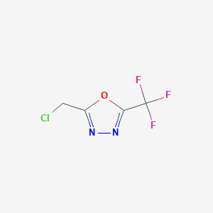 723286-98-4 | 2-(Chloromethyl)-5-(trifluoromethyl)-1,3,4-oxadiazole