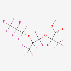 76145-88-5 | Ethyl 2,3,3,3-tetrafluoro-2-[1,1,2,3,3,3-hexafluoro-2-(heptafluoropropoxy)propoxy]propanoate