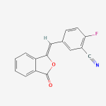 763114-25-6 | 2-Fluoro-5-((3-oxoisobenzofuran-1(3H)-ylidene)methyl)benzonitrile