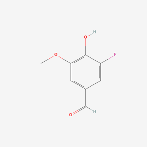 79418-78-3 | 3-FLUORO-4-HYDROXY-5-METHOXYBENZALDEHYDE