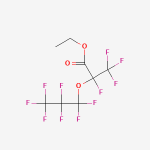 79851-29-9 | Ethyl 2,3,3,3-tetrafluoro-2-(heptafluoropropoxy)propanoate