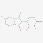 835616-61-0 | 2-(2,6-Dioxopiperidin-3-yl)-5-fluoroisoindoline-1,3-dione