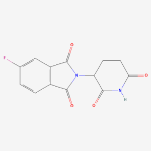 835616-61-0 | 2-(2,6-Dioxopiperidin-3-yl)-5-fluoroisoindoline-1,3-dione