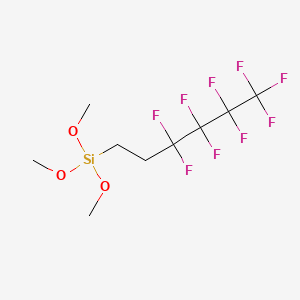 85877-79-8 | Trimethoxy(3,3,4,4,5,5,6,6,6-nonafluorohexyl)silane