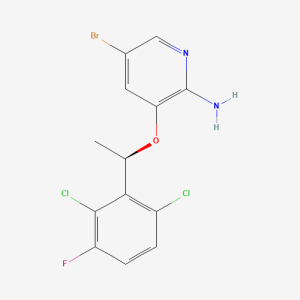 877399-00-3 | (R)-5-bromo-3-(1-(2,6-dichloro-3-fluorophenyl)ethoxy)pyridin-2-amine