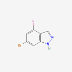 885520-23-0 | 6-BROMO-4-FLUORO-1H-INDAZOLE