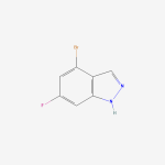 885520-35-4 | 4-BROMO-6-FLUORO (1H)INDAZOLE