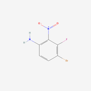 886762-75-0 | 4-BROMO-3-FLUORO-2-NITROANILINE