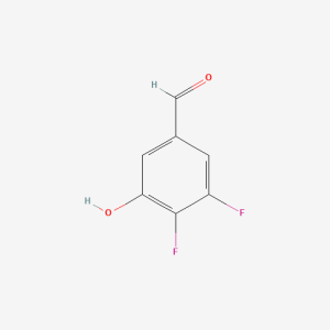 887584-91-0 | 3,4-Difluoro-5-hydroxybenzaldehyde