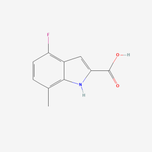 891724-25-7 | 4-fluoro-7-methyl-1H-indole-2-carboxylic acid