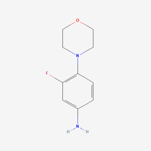 93246-53-8 | 3-FLUORO-4-MORPHOLIN-4-YL-PHENYLAMINE