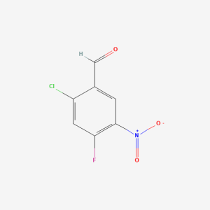 99329-85-8 | 2-Chloro-4-fluoro-5-nitrobenzaldehyde